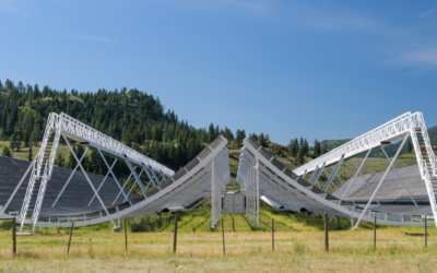 Le télescope CHIME a été construit à l'Observatoire fédéral de radioastrophysique