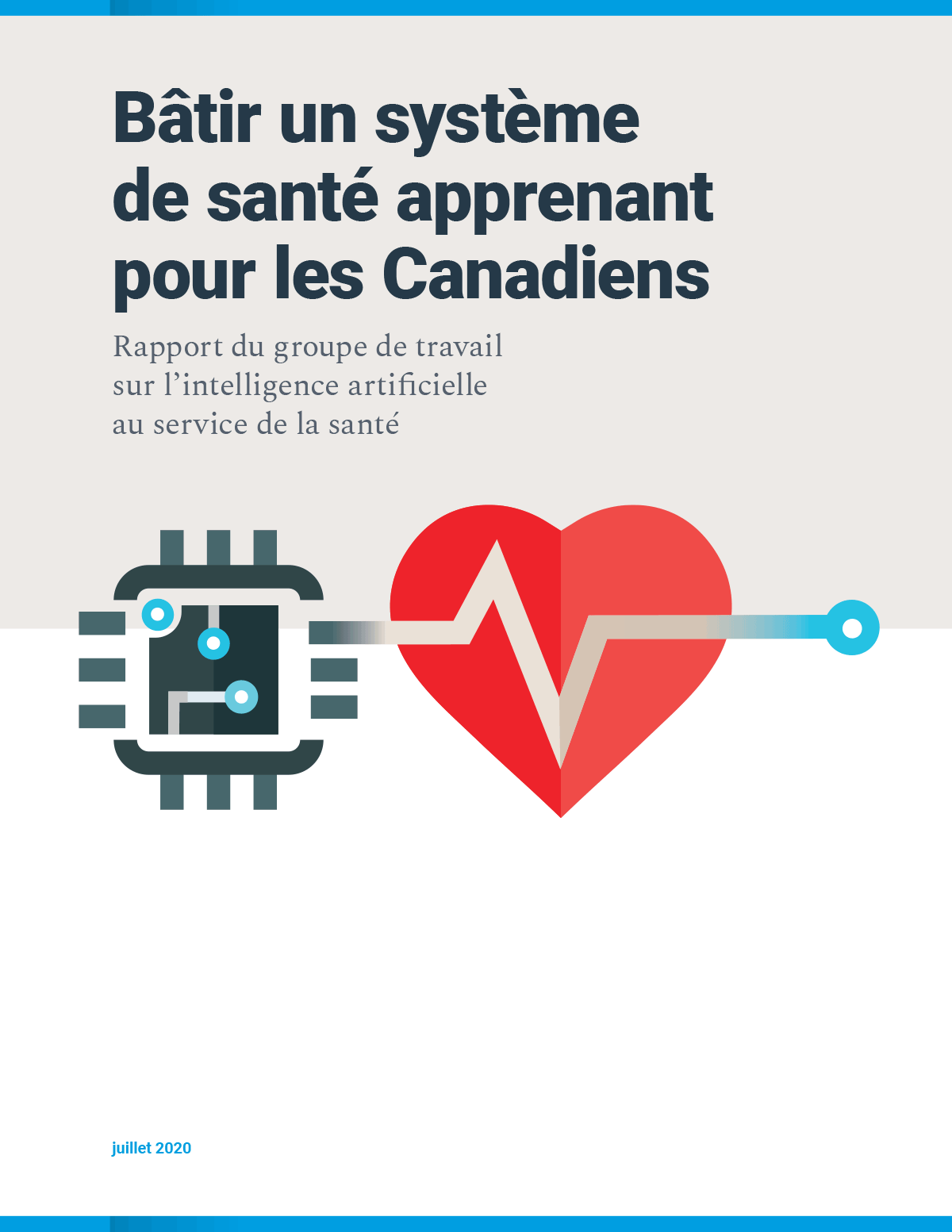 Bâtir un système de santé apprenant pour les Canadiens : Rapport du groupe de travail sur l’IA au service de la santé
