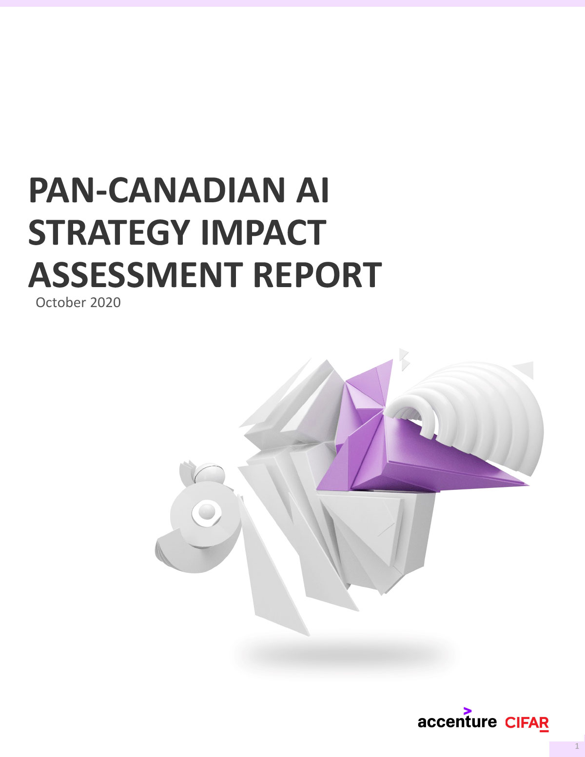 Accenture 2020 Pan-Canadian AI Strategy Impact Assessment Report
