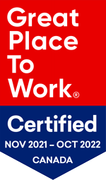 Great Place To Work Certified Nov 2021 - Oct 2022 Canada