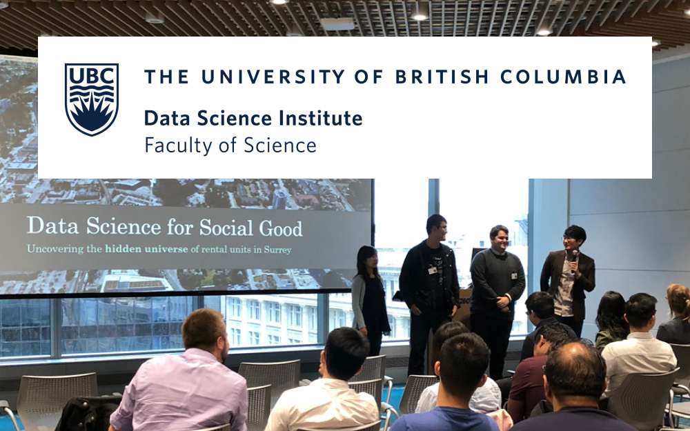 The University of British Columbia Data Science Institute; Faculty of Science