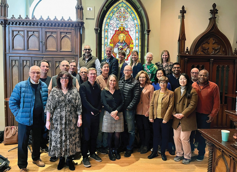 Members of Boundaries, Membership & Belonging at their program meeting in Montréal.