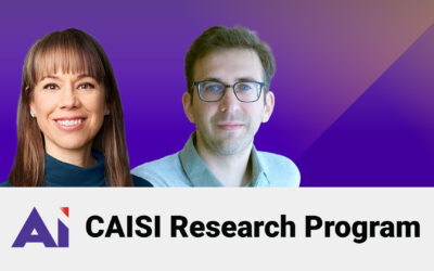 Nicolas Papernot and Catherine Régis; CAISI Research Program at CIFAR