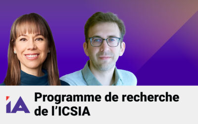 Nicolas Papernot et Catherine Régis; Programme de recherche de l’ICSIA au CIFAR