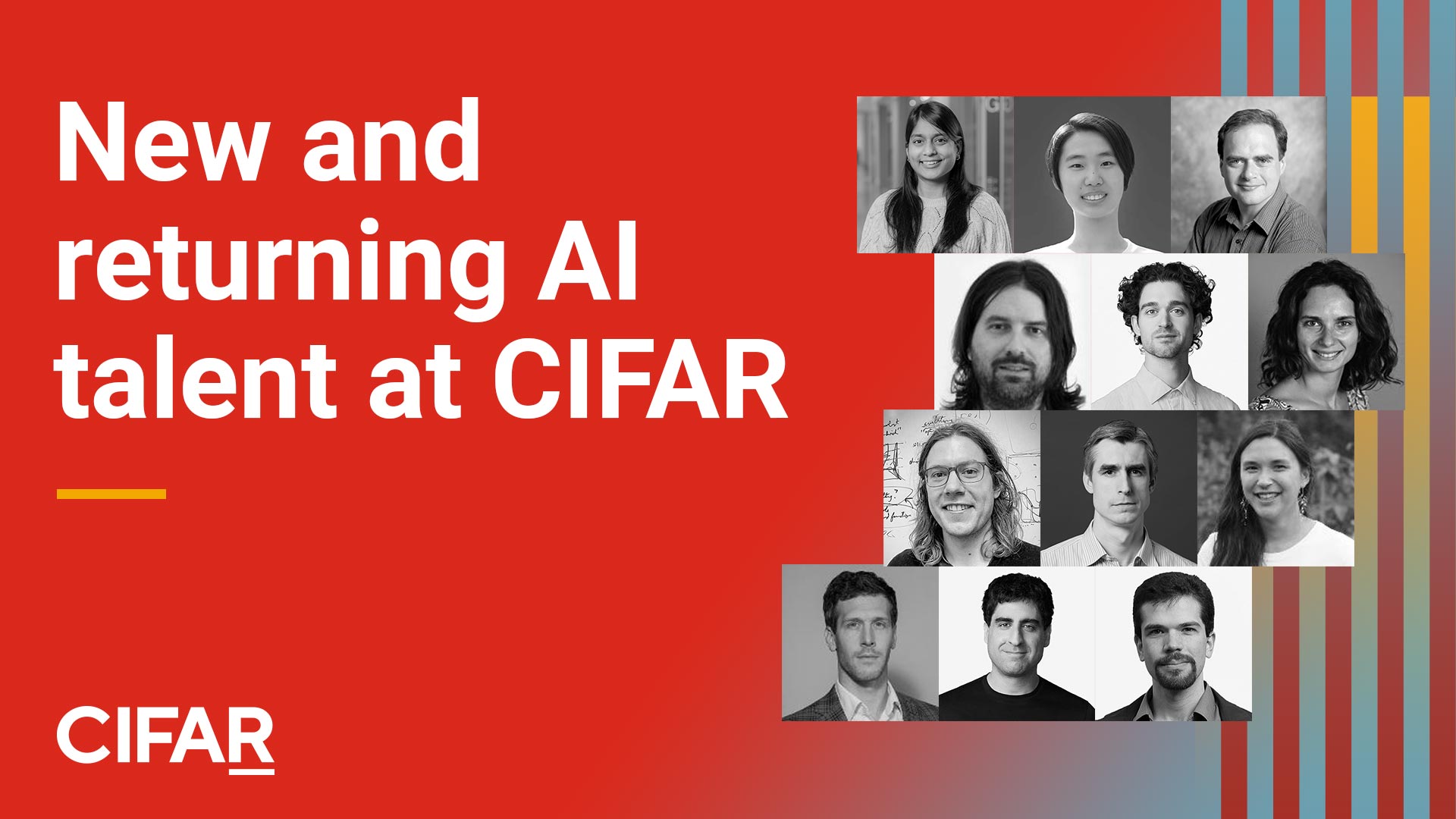 Advancing AI research in Canada: Meet the newest Canada CIFAR AI Chairs