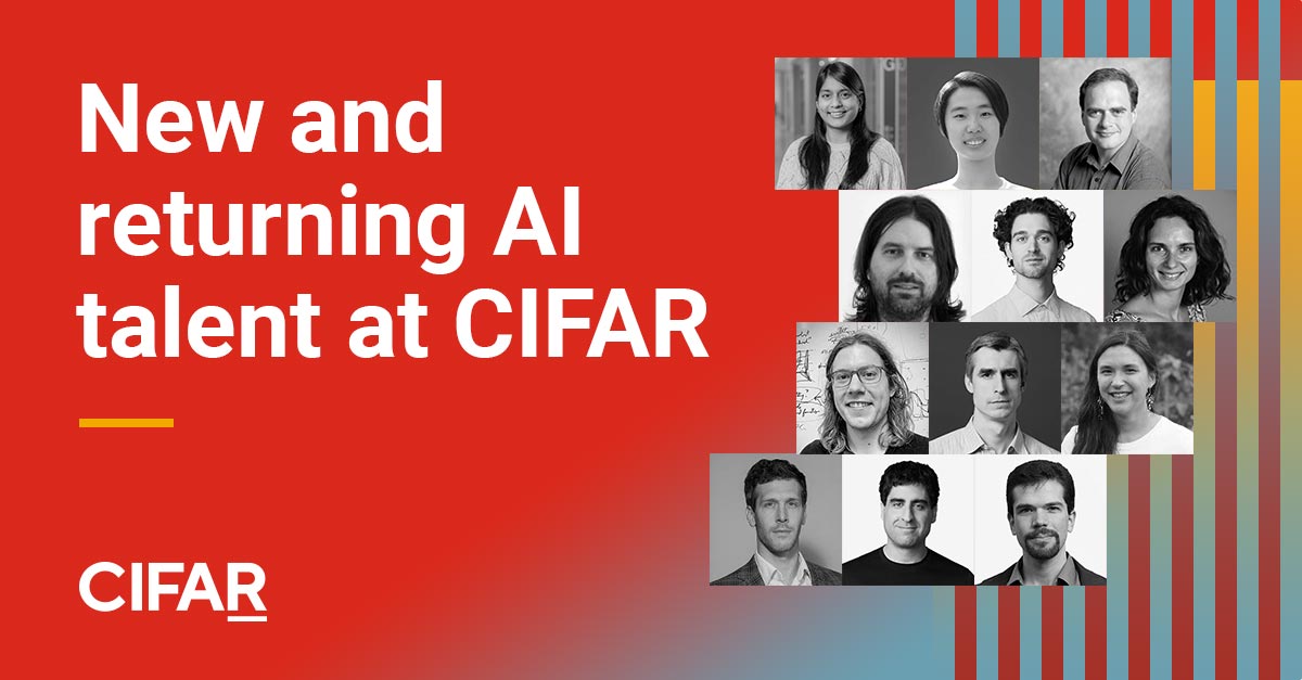Advancing AI research in Canada: Meet the newest Canada CIFAR AI Chairs